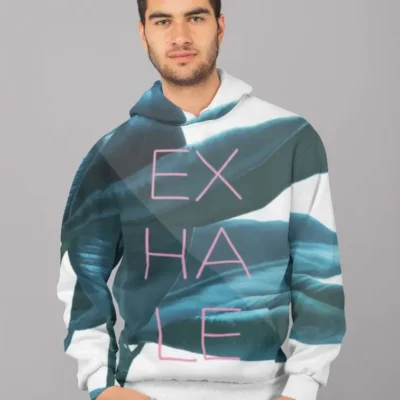 Exhale UNISEX Sublimation Hoodie